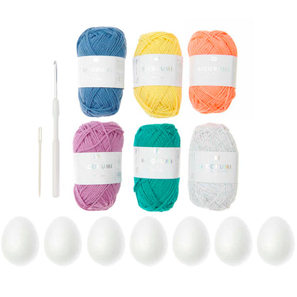 Ricorumi Crochet Kit "Easter Eggs"