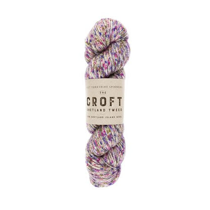 Heylor 754 - Cream, pink, purple and green tweed