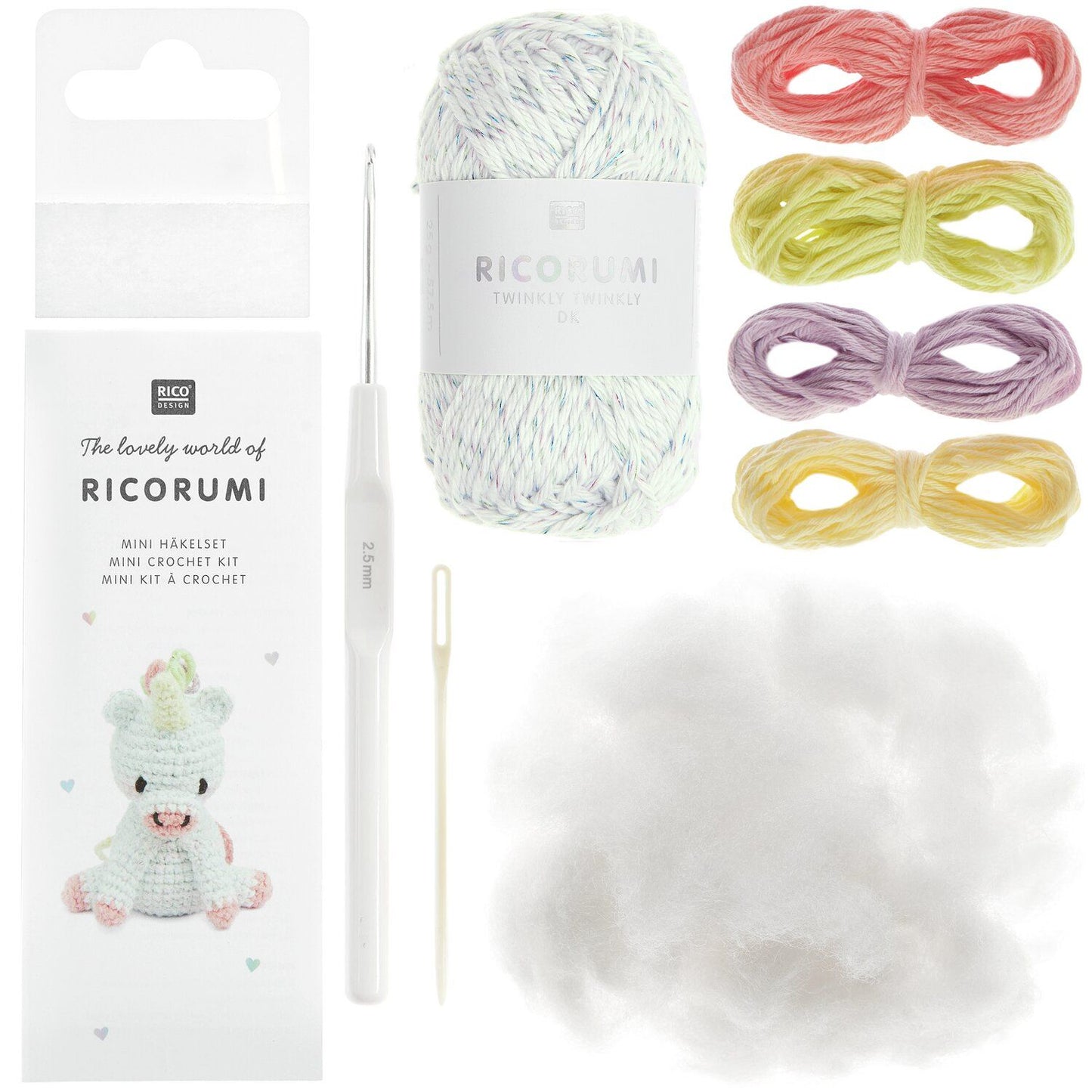 Ricorumi Mini Easy Crochet Set
