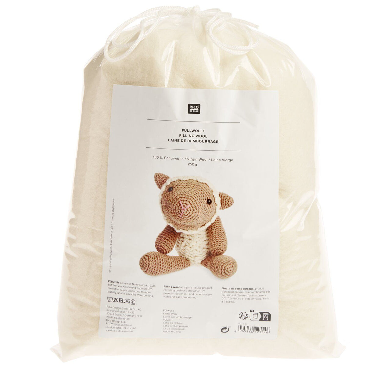 Rico Natural Filling Wool