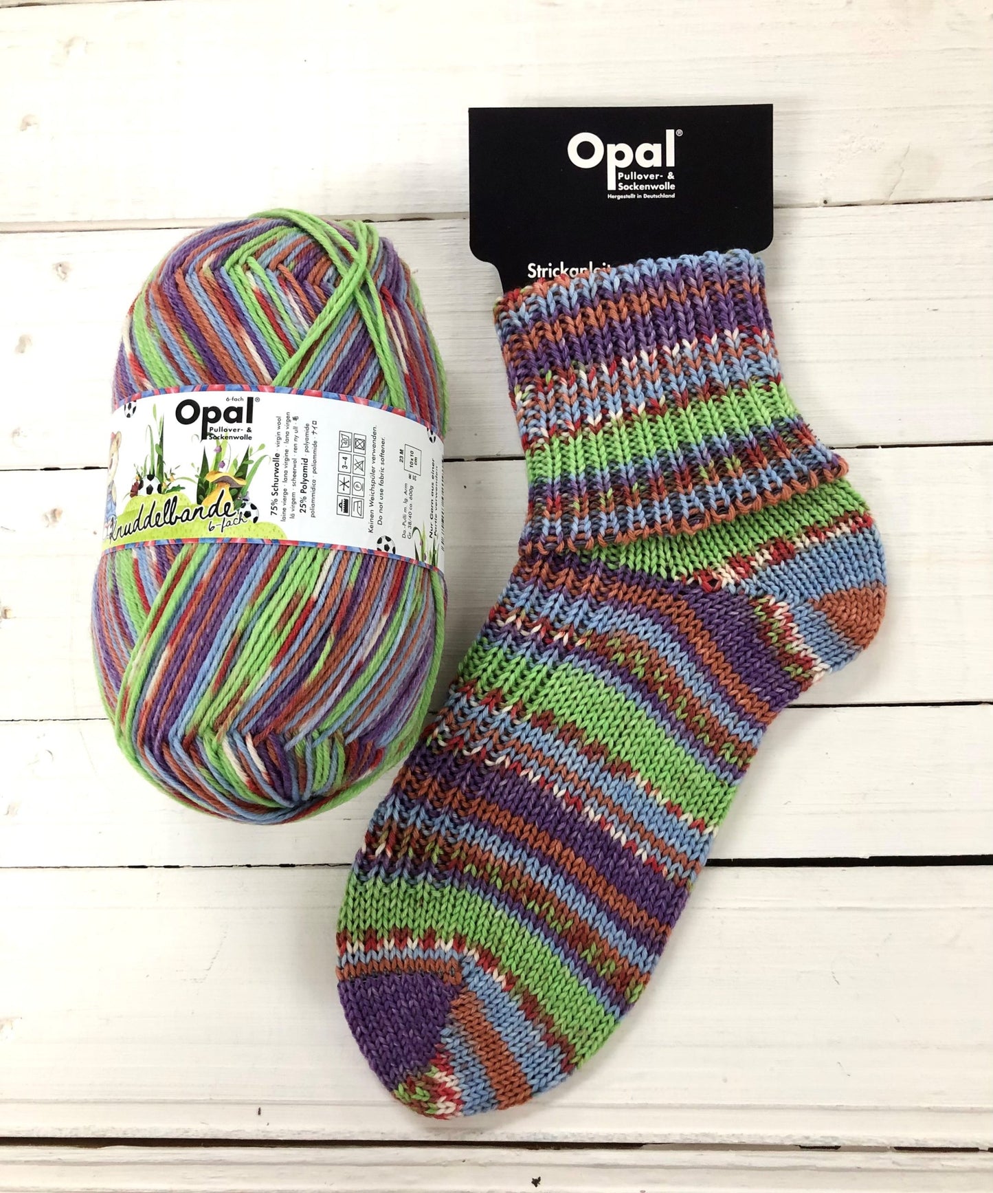 Opal Cuddle Gang Sock 6ply