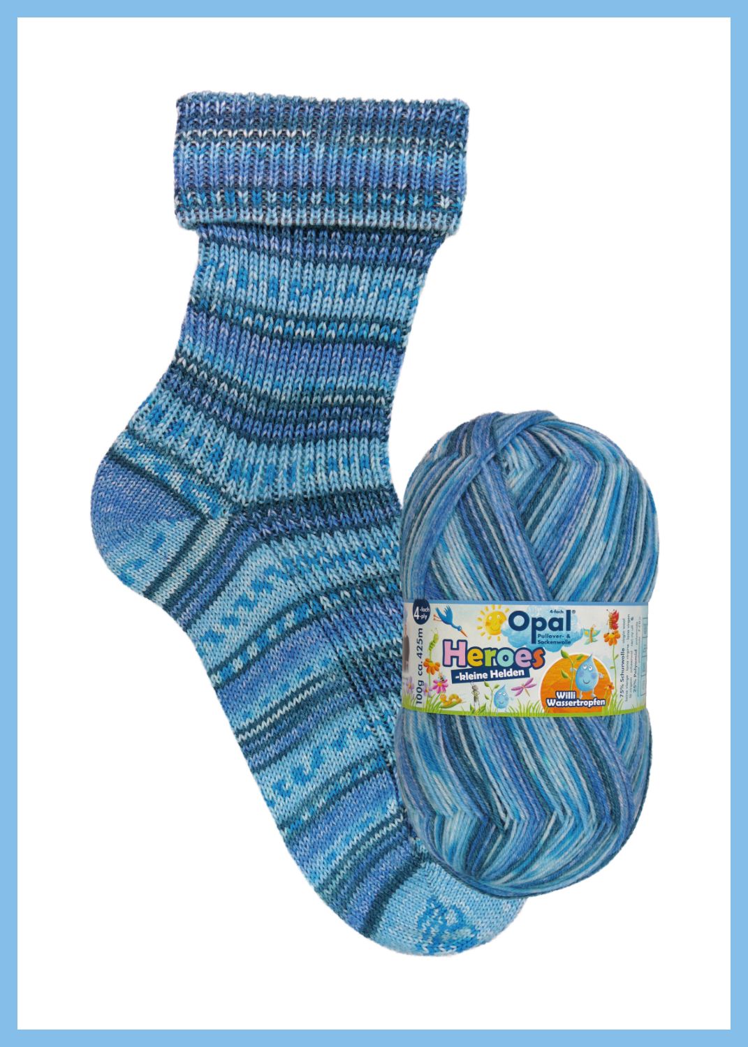 Opal Kleine Helden (Heroes) Sock 4ply