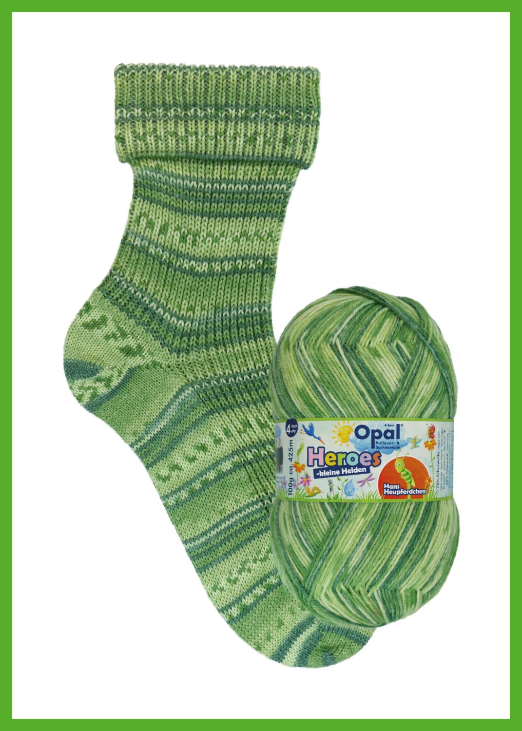 Opal Kleine Helden (Heroes) Sock 4ply