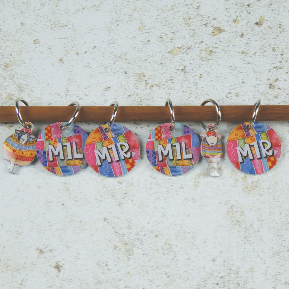 Emma Ball Knit Stitch Markers