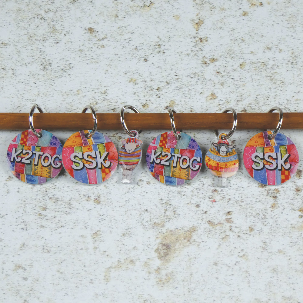 Emma Ball Knit Stitch Markers