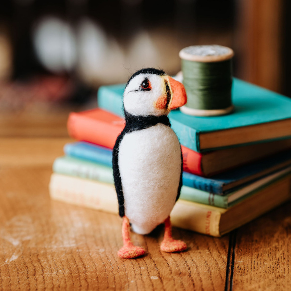 British Birds - Atlantic Puffin Needle Felting Craft Kit