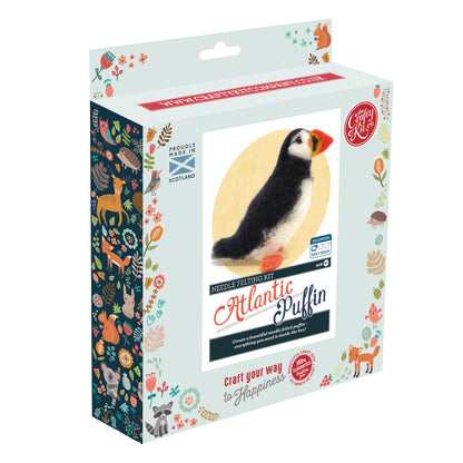 British Birds - Atlantic Puffin Needle Felting Craft Kit