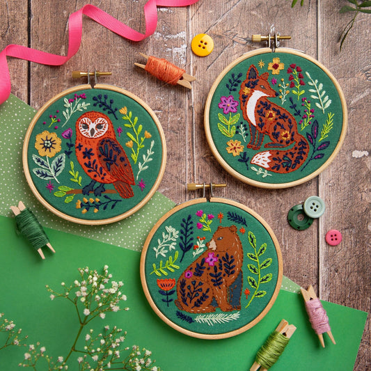 Hawthorn Crafts Mini Embroidery Kit