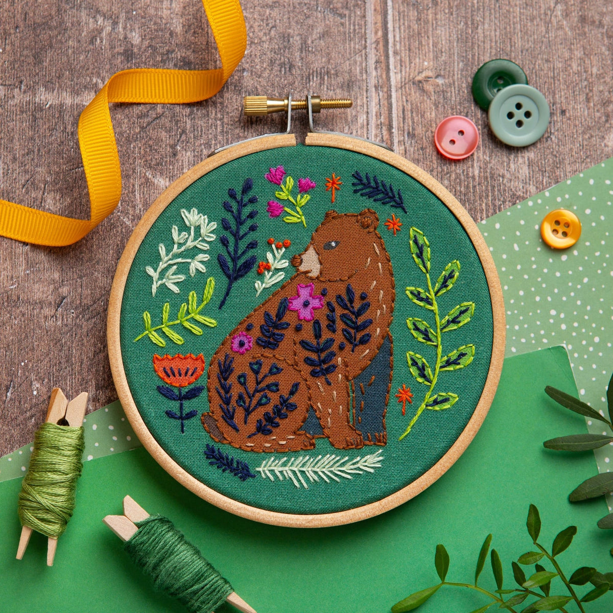Hawthorn Crafts Mini Embroidery Kit