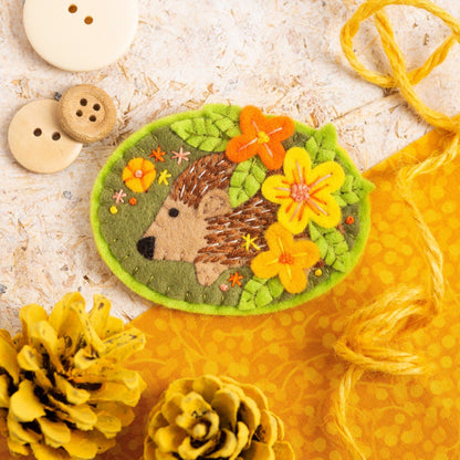 Hawthorn Crafts Felt Craft Brooch Kit