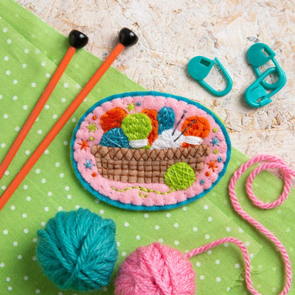 Hawthorn Crafts Felt Craft Brooch Kit