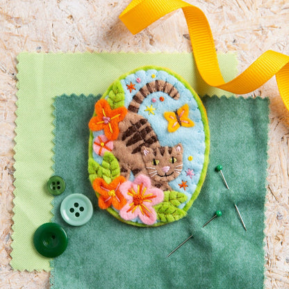 Hawthorn Crafts Felt Craft Brooch Kit
