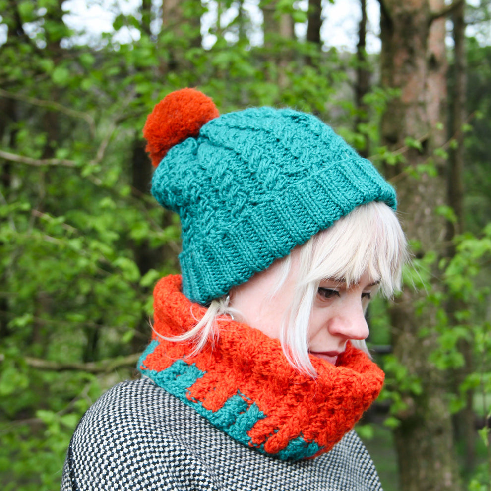 Lymington Hat and Snood - Baa Ram Ewe