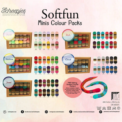 Scheepjes Softfun Minis Colour Packs
